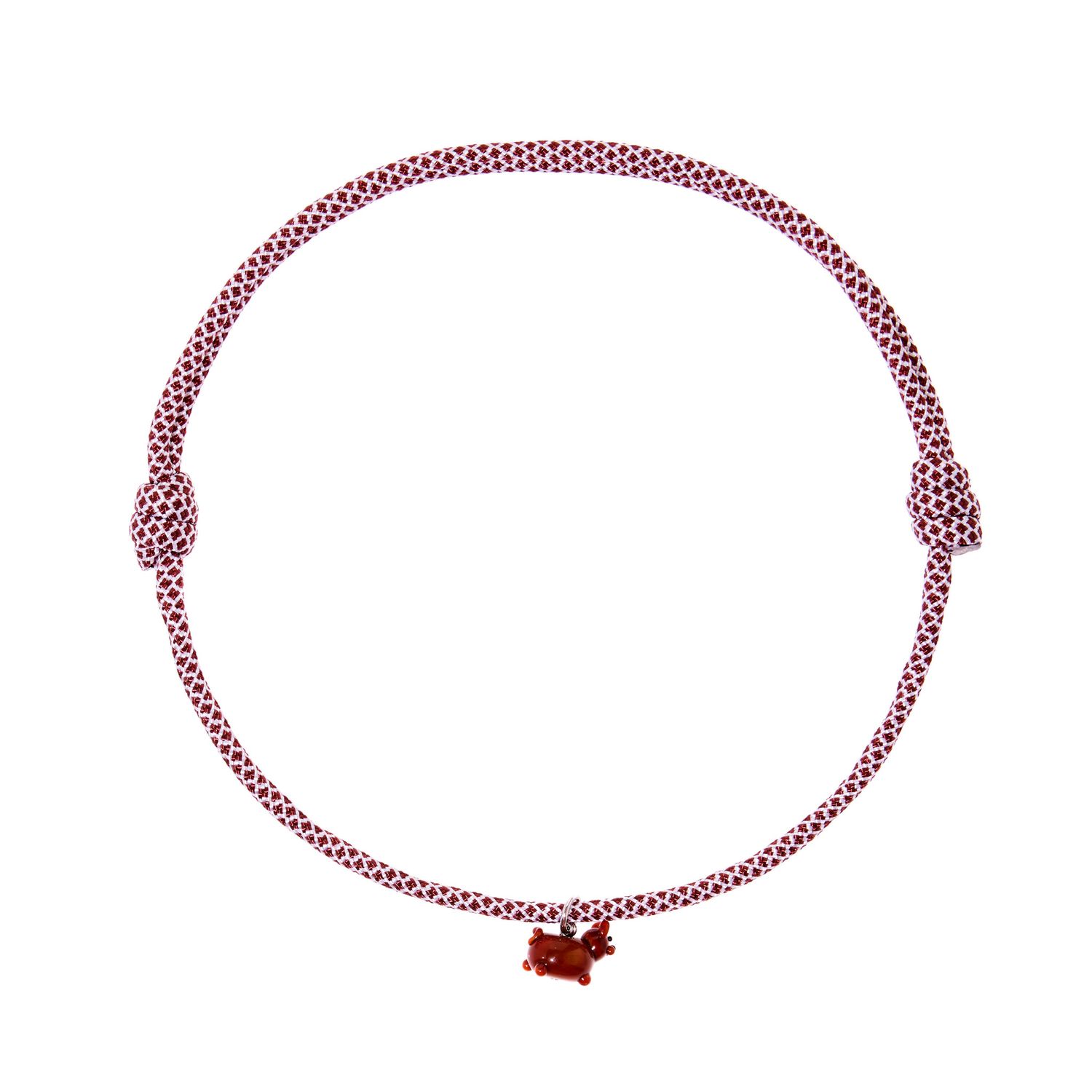 Колье Knitted Kitten Necklace - Chocolate British Cat