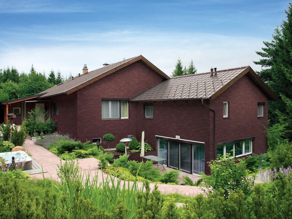 King Klinker - The crimson island (07), Dream House, 65x250x10, RF - Клинкерная плитка для фасада и внутренней отделки