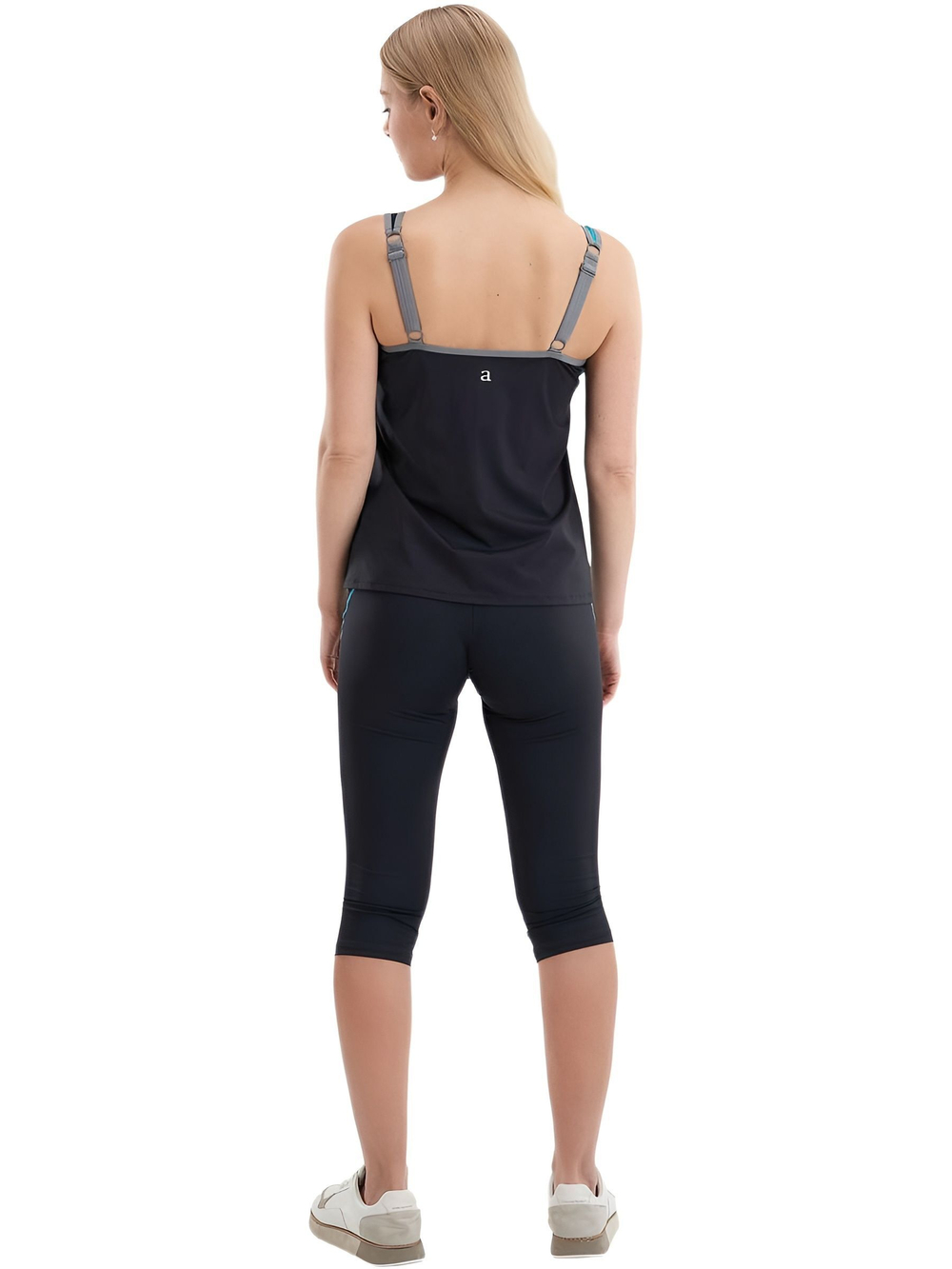 Топ бюстгальтер спортивный для фиксации экзопротезов после мастэктомии, р. S Amoena