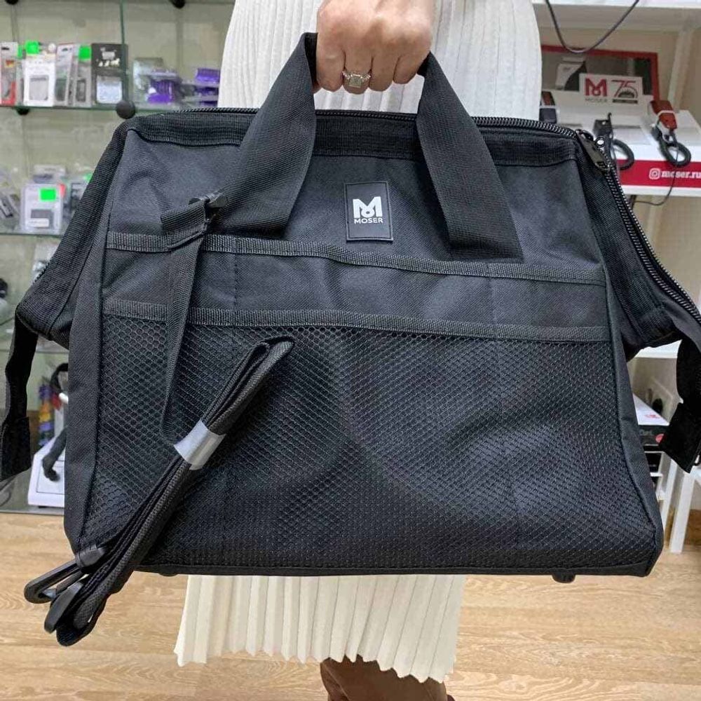 Сумка саквояж для парикмахера Moser Kit Bag, черная 0092-6185 (0092-6180) - 3