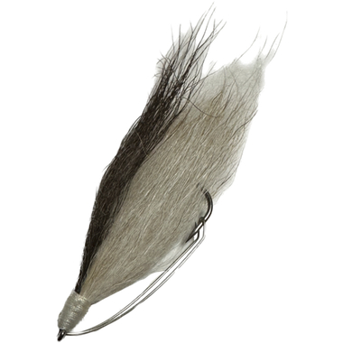 Муха Стример на Одинарном кр. Незацеп. Цвет Ассорти 1шт Из натурального волоса козы