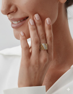 91003512 Кольцо Selena Pearls*