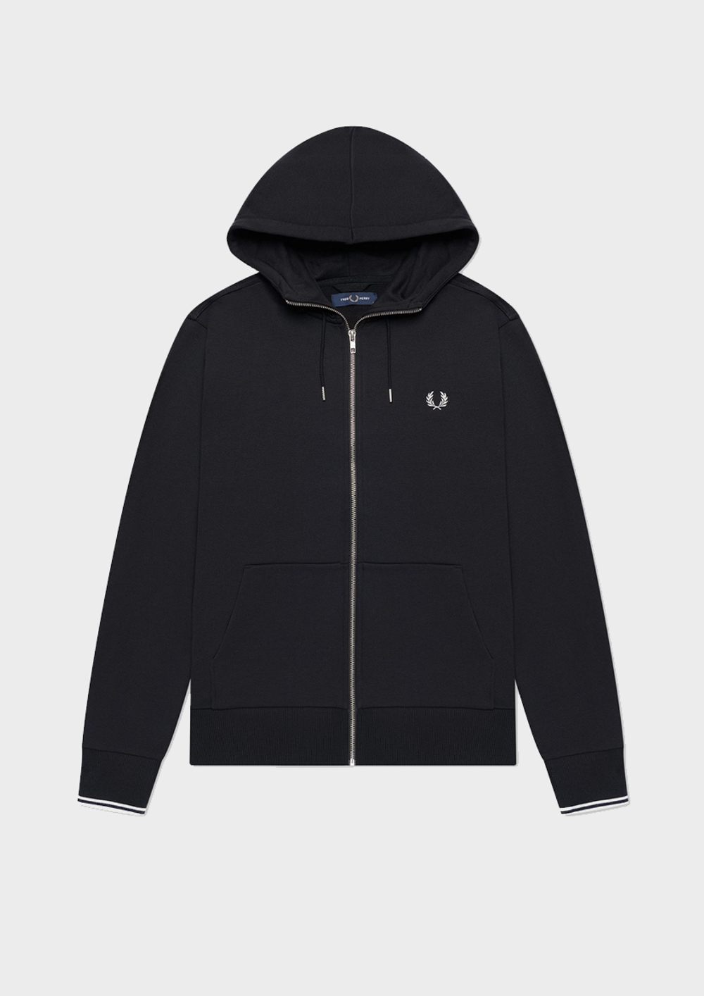 Толстовка FRED PERRY Hooded Zip Through Sweatshirt