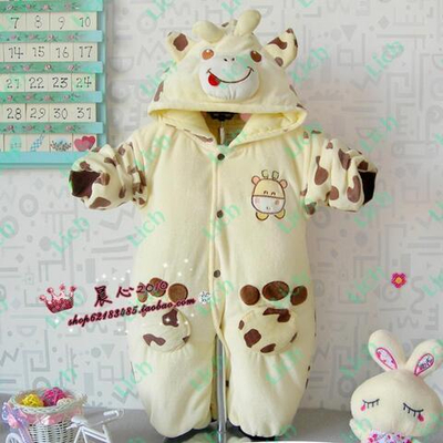 Комбинезон "Коровка" с капюшоном