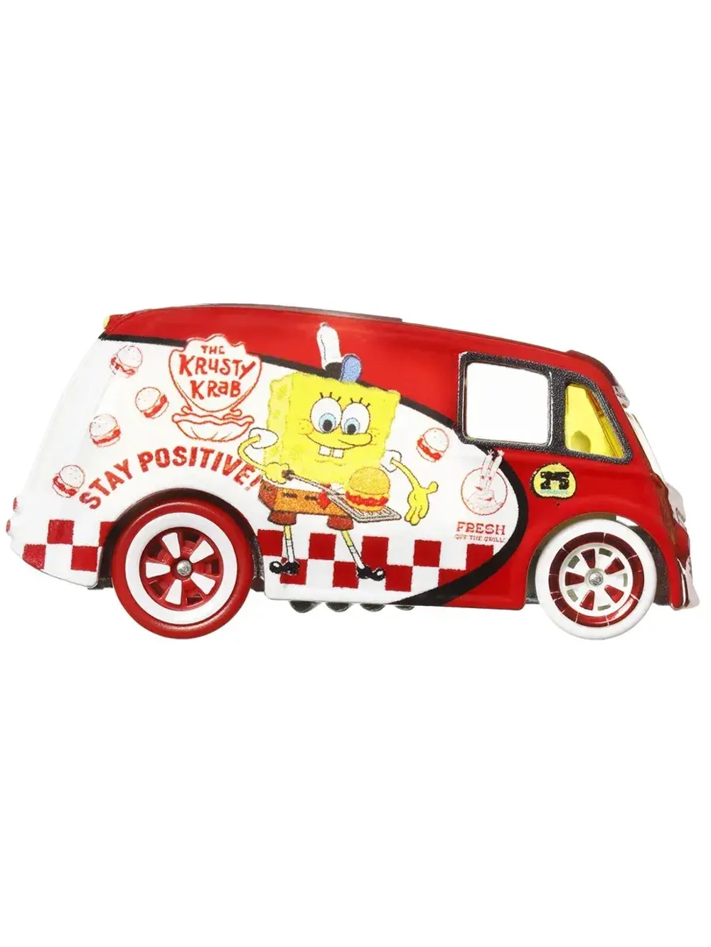 Машинка Хот Вилс Spongebob Quick D Livery GDG83 HRV54