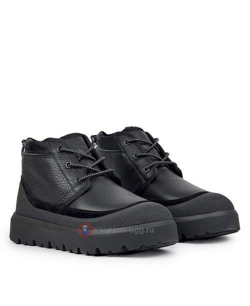 MENS NEUMEL WEATHER HYBRID LEATHER Black