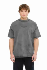 Купить Футболка Bruler d'Amour Garment Dyed Passion серая Футболка Bruler d'Amour Garment Dyed Passion серая