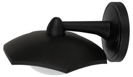 Светильник светодиодный садово-парковый ДБУ 07-8-007 Дели 5 8Вт 6500К IP44 6 гранный настенный черн. ЭРА Б0057527