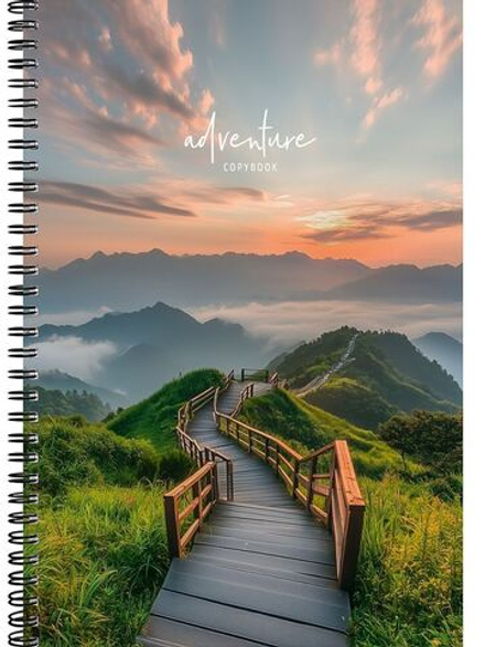 Тетрадь А4 60л кл. гребень Проф-Пресс "Красивая природа - 3"