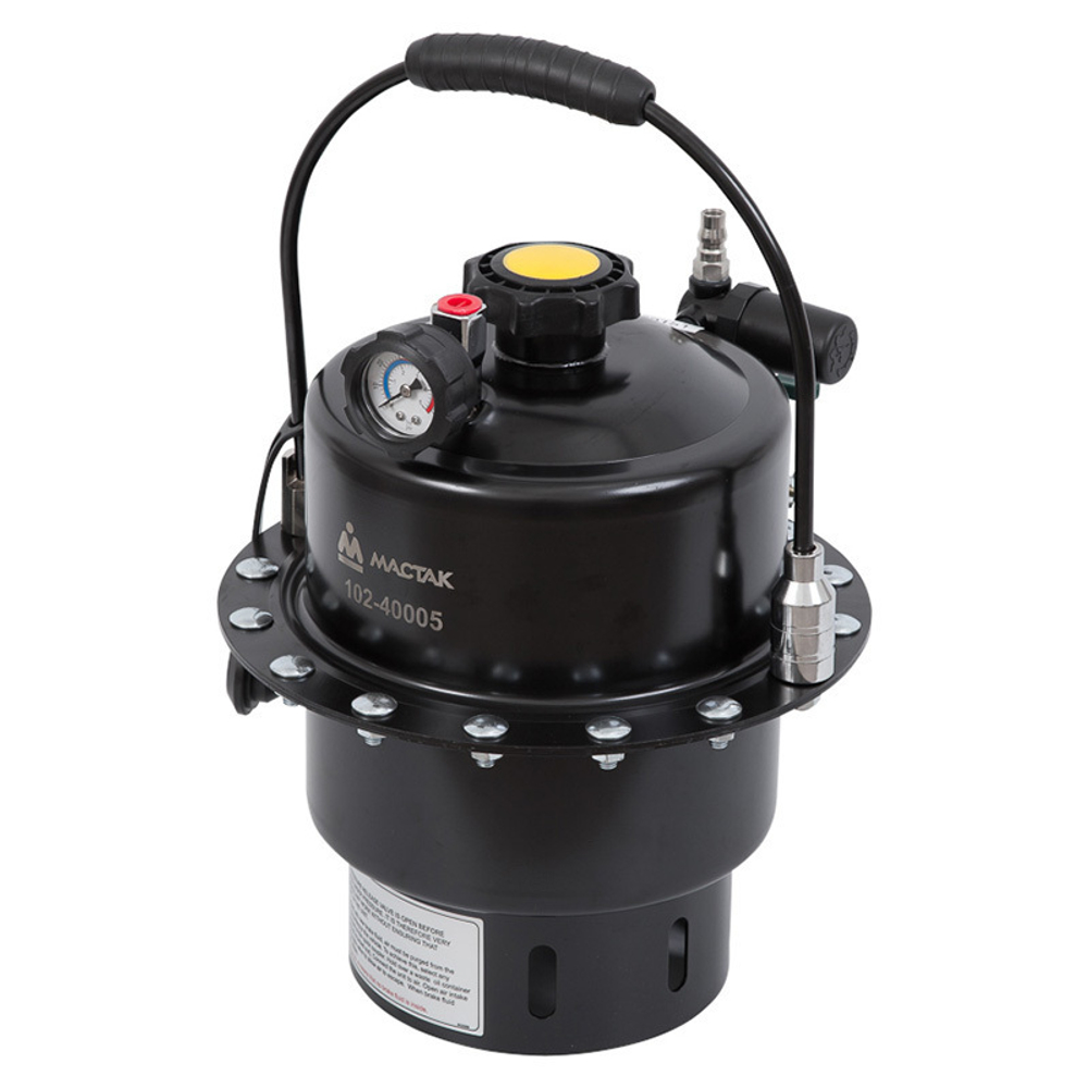 МАСТАК (102-40005) Набор приспособлений для замены тормозной жидкости, 6 л, комплект крышек адаптеров, 17 предметов