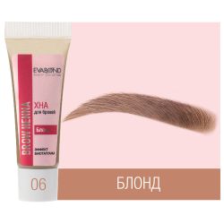 EVABOND Биохна для бровей 06 Блонд, 4гр