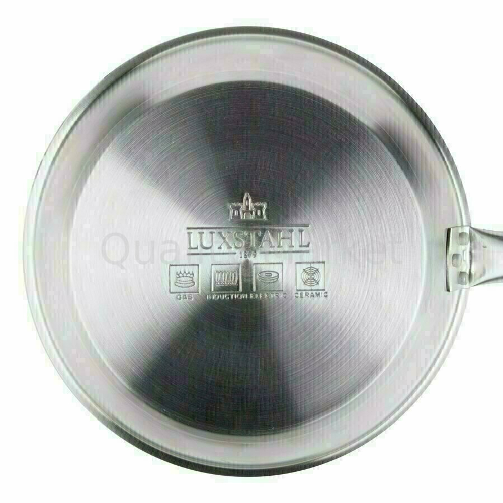 Сковорода Luxstahl 340/50 из нержавеющей стали, антипригарное покрытие