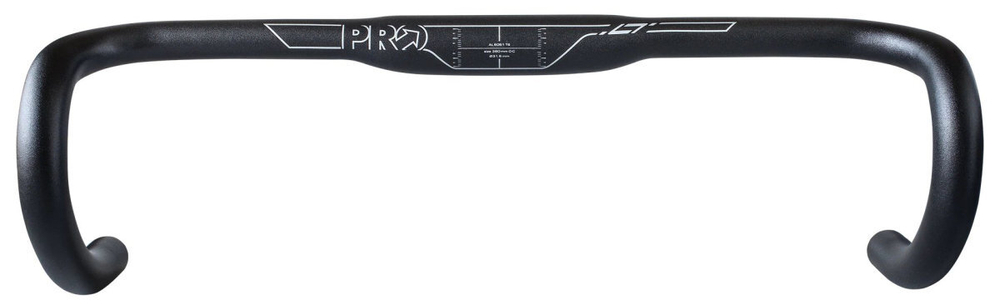 Арт PRHA0283 Руль велосипедный PRO LT Compact черн 42cm/31.8mm/ алюм