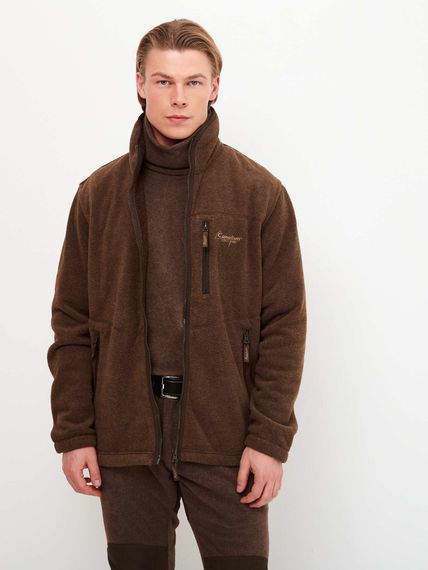 Куртка флисовая Canadian Camper FORKAN, цвет brown