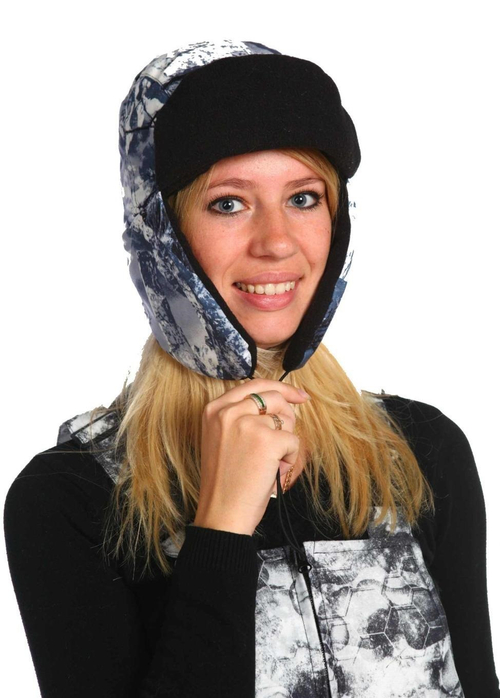 Шапка-ушанка Барс (мембрана, зимний КМФ)