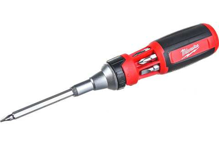 Отвертка MILWAUKEE универсальная с трещоткой 9 в 1 арт. 4932471598