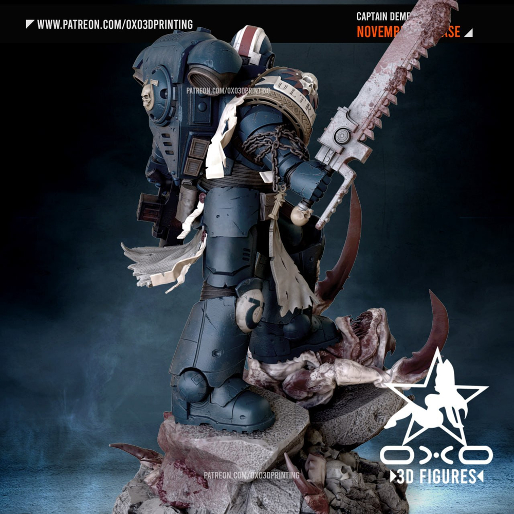 Капитан Ультрамаринов Титус Фигурка Captain of the Ultramarines Titus Warhammer 40,000: Space Marine