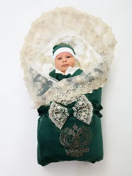 Конверт на выписку новорожденного осень