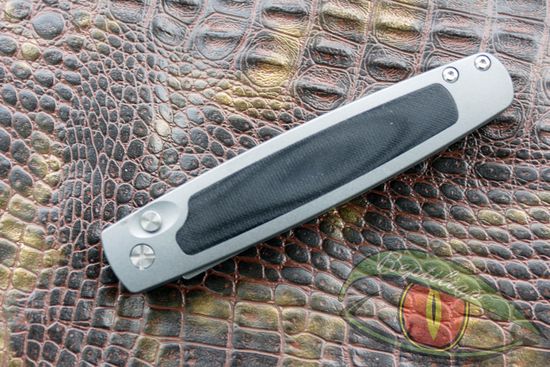 Складной нож выкидной Steelclaw Гридень-1 c клинком из стали D2, рукоять G10 / алюминий