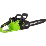 Аккумуляторная цепная пила Greenworks GD40CS18K5 (1 x 5 Ач, ЗУ) 2005807UG