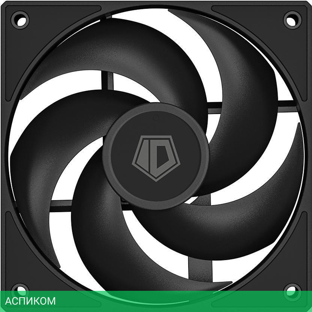 Вентилятор для корпуса ID-Cooling AS-120-K Black