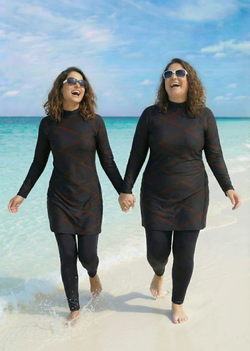 Купальный костюм 17270 ромбы