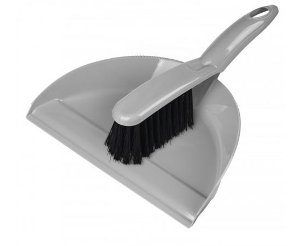 Щетка-сметка с совком (набор) Etna, серый 221224935/03 IDIland