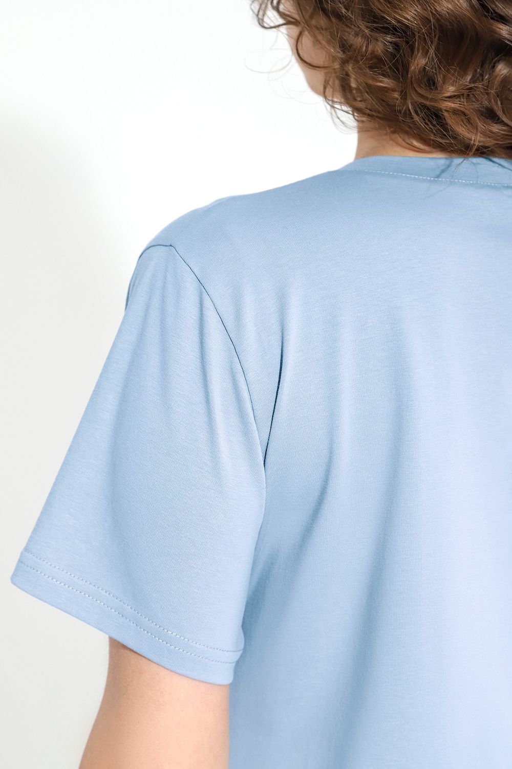 Футболка Базис-5 Виотекс ГОЛУБОЙ