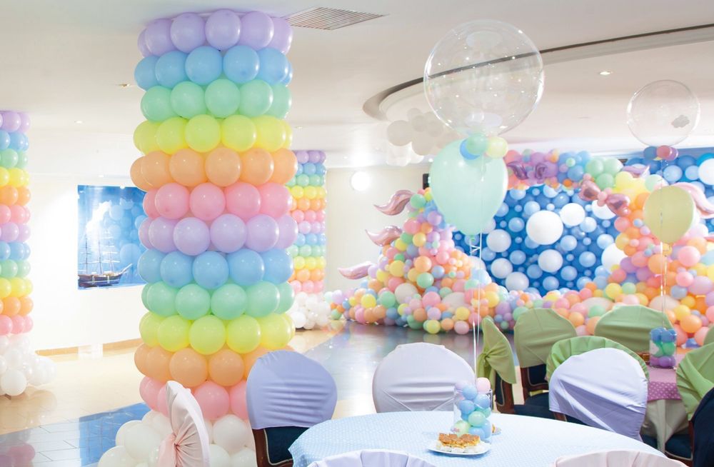 Шар (24"/60 см) Макарунс, Ассорти, пастель 25 шт.