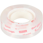 Клейкая лента 12мм*33м, кристально-прозрачная (Berlingo)