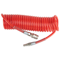 HRS-226560 Шланг пневматический спиральный Harrison с БРС, 6 м, 6.5х10 мм