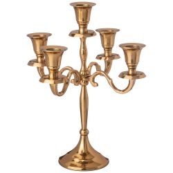 ПОДСВЕЧНИК НА 5 СВЕЧЕЙ. ВЫСОТА=28,5 СМ.