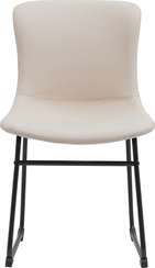 Кресло для посетителей Everprof Expo CF Экокожа Бежевый