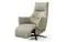 Кресло с электро-реклайнером Everse, бежевая кожа
