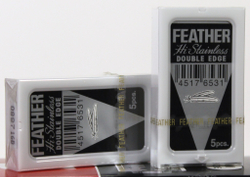 Feather Лезвия Feather Platinum Япония 20х5 шт в блоке