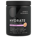 Sports Research, Hydrate, электролиты, маракуйя, 450 г (15,87 унции)