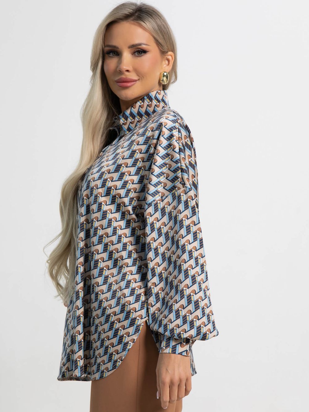 Блуза На пульсе моды (мультиколор) Б15417-1М LT Collection