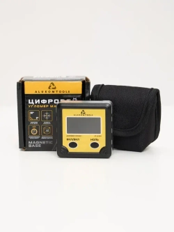 Угломер электронный магнитный, измеритель углов с магнитным основанием для заточки ножей
