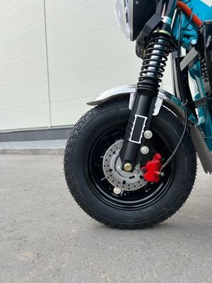 Грузовой электрический трицикл IKINGI CARGO PRO Q05 2000W (60V/45Ah) - Бирюзовый фото №10