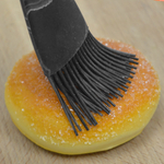 Набор кухонных принадлежностей силиконовый "Гранит" (кисточка, ложка, лопатка, половник)