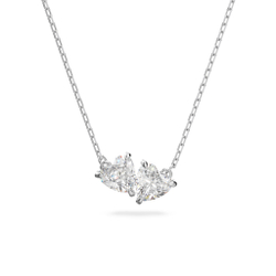 ATTRACT SOUL:NECKLACE HEART CZWH/RHS 5517117