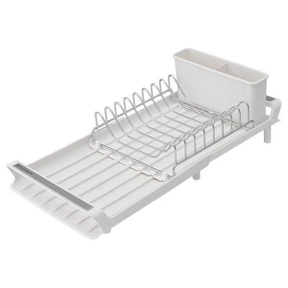 Сушилка для посуды atle раздвижная малая, белая