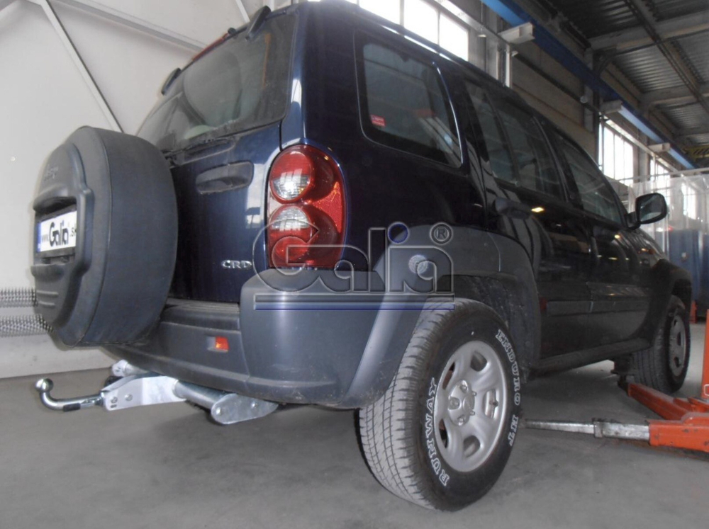 Фаркоп оцинкованный Galia J007A для Jeep Cherokee KJ 2001-2008(паспорт и сертификат в комплекте)(без электрики)