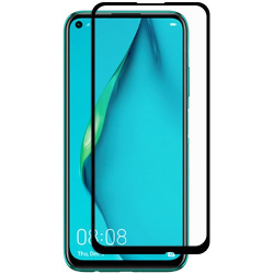 Стекло закаленное 6D с олеофобным покрытием для смартфона Huawei P40 Lite, Honor 9c и Y7p, черные рамки, Veason