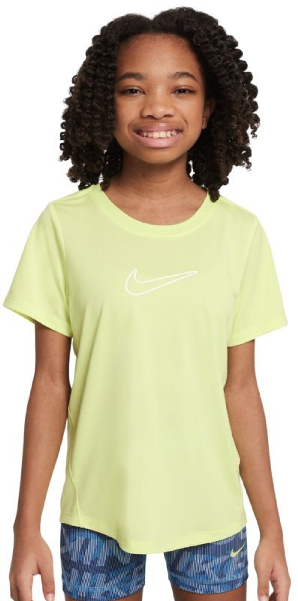 Футболка для мальчика теннисная Nike Girls Dri-FIT Short-Sleeve