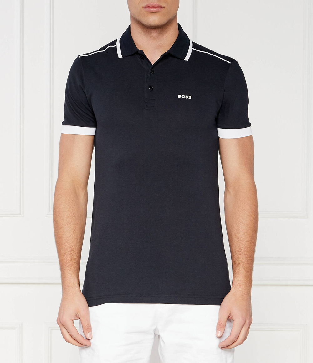 Поло Paddy BOSS GREEN - темно-синий(50512995)