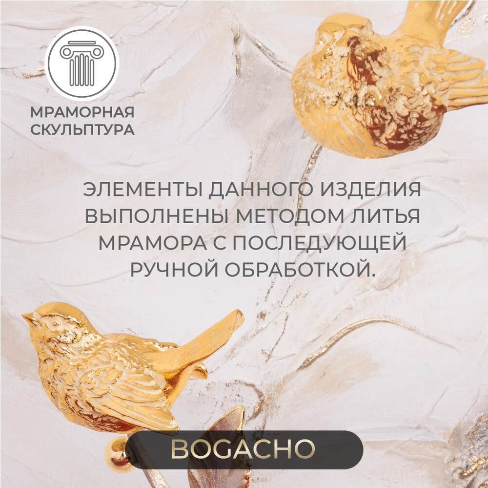 Фруктовница-конфетница Терра (поднос) Айвори Синий