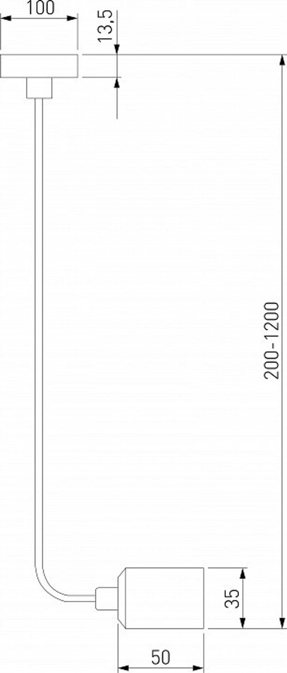 Подвес для трека Elektrostandard Esthetic Magnetic a065431