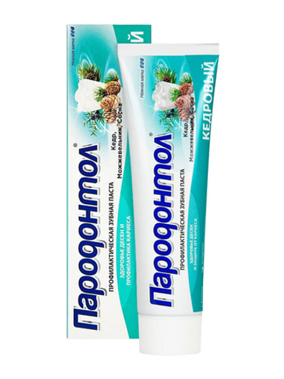 ПАРОДОНТОЛ з/паста Кедровый 124гр.