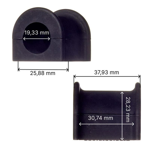 Втулка стабилизатора переднего Avantech ABH0111